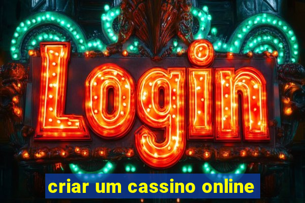 criar um cassino online