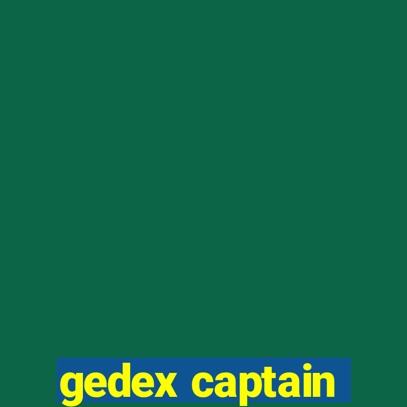 gedex captain