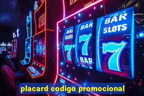 placard codigo promocional