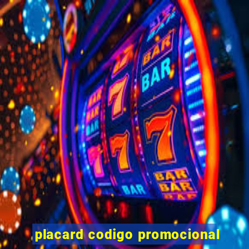 placard codigo promocional