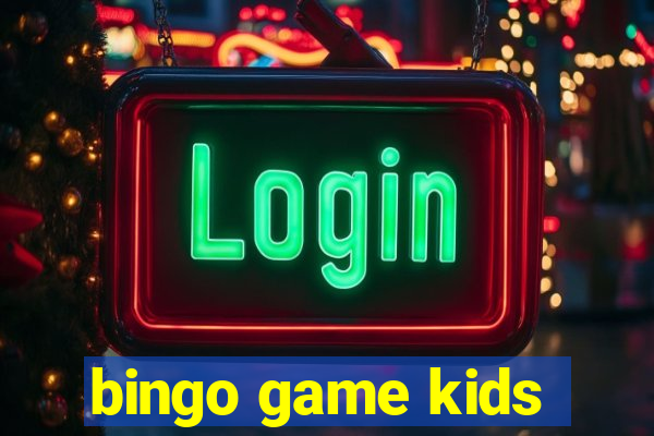 bingo game kids