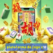 plataforma de jogo c18