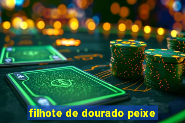 filhote de dourado peixe