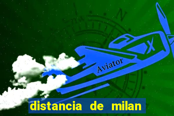 distancia de milan a paris