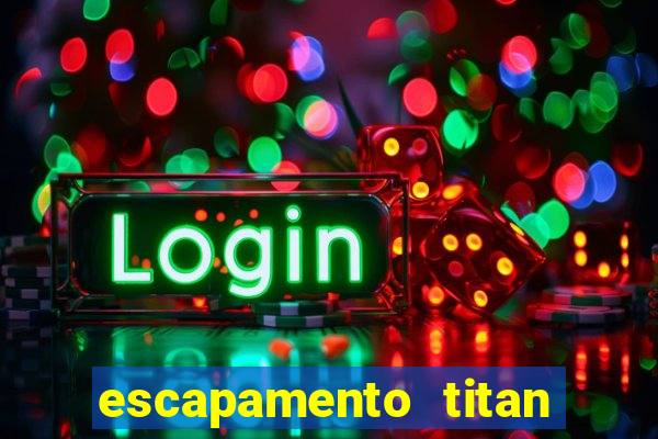 escapamento titan 160 fortuna