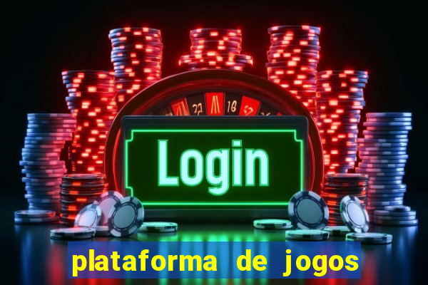 plataforma de jogos nova pagando