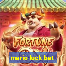 mario luck bet