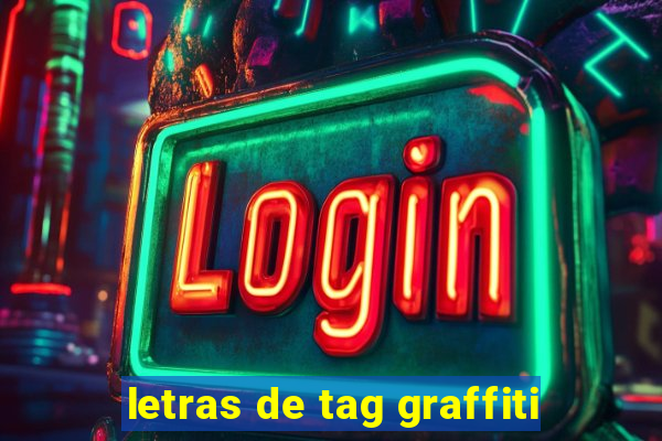 letras de tag graffiti