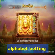 alphabet betting