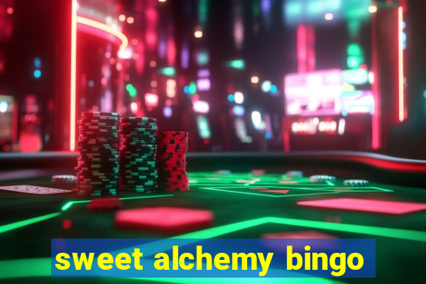 sweet alchemy bingo