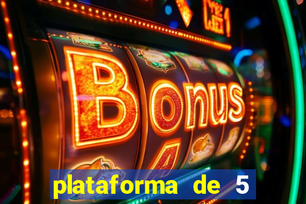 plataforma de 5 reais fortune tiger