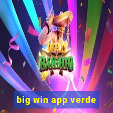 big win app verde