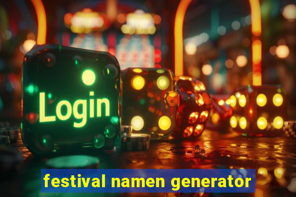 festival namen generator