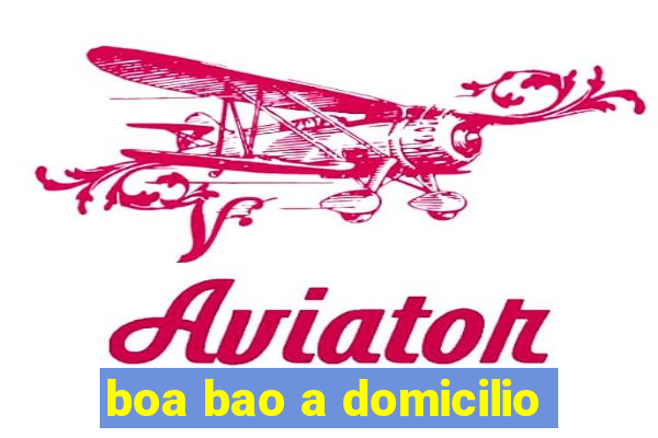 boa bao a domicilio