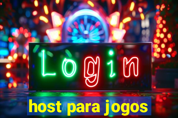 host para jogos