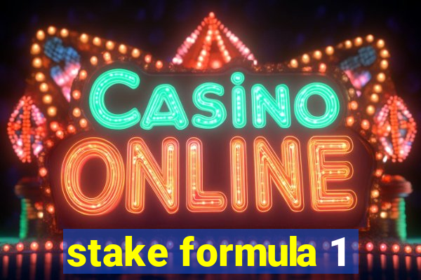 stake formula 1