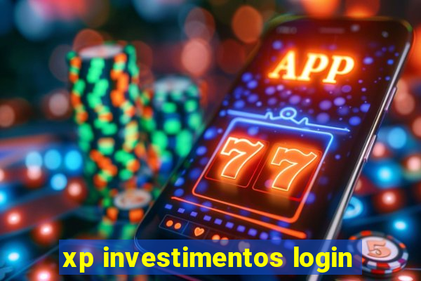 xp investimentos login