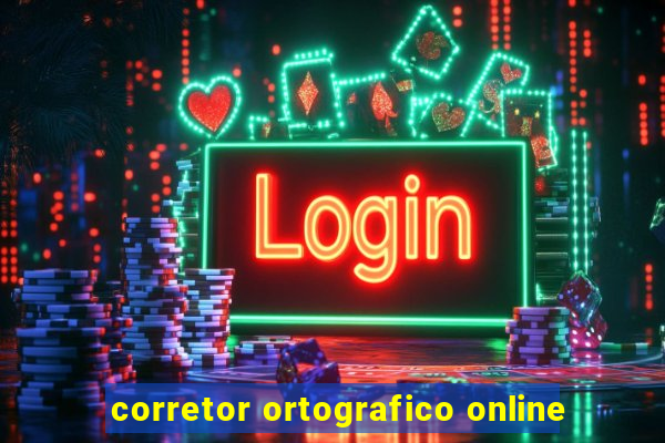 corretor ortografico online