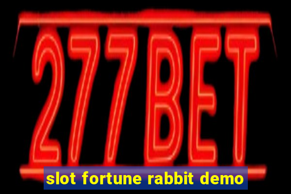 slot fortune rabbit demo