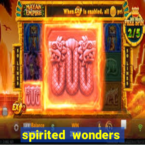 spirited wonders slot demo