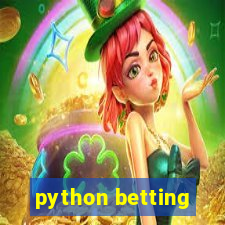 python betting