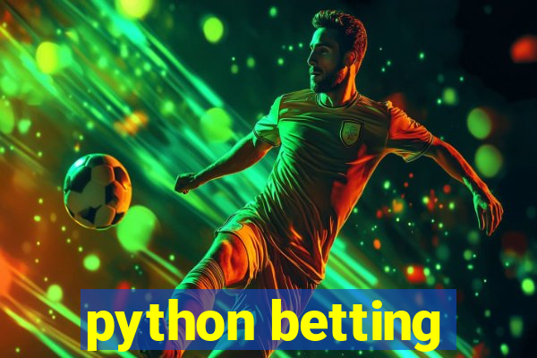 python betting