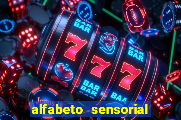 alfabeto sensorial para imprimir