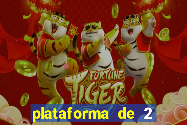 plataforma de 2 reais fortune tiger