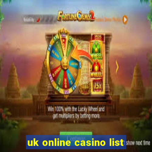 uk online casino list