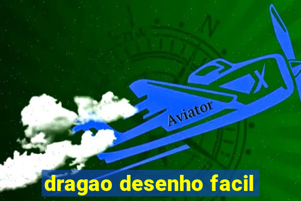 dragao desenho facil