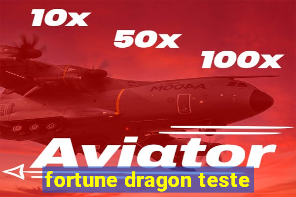 fortune dragon teste