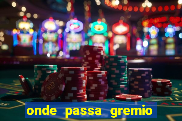 onde passa gremio x operario