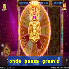 onde passa gremio x operario