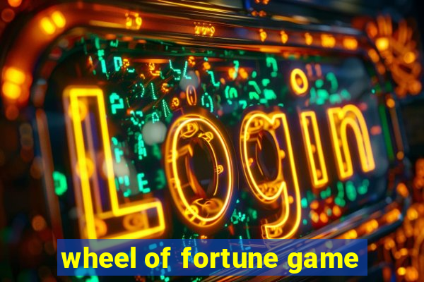 wheel of fortune game