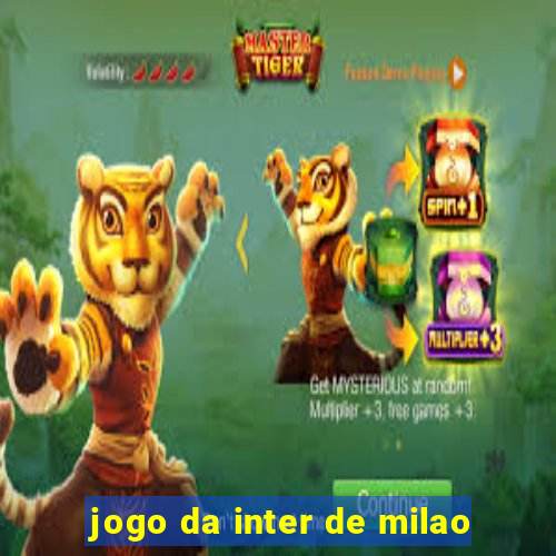 jogo da inter de milao