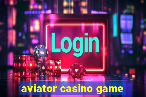 aviator casino game