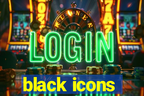 black icons