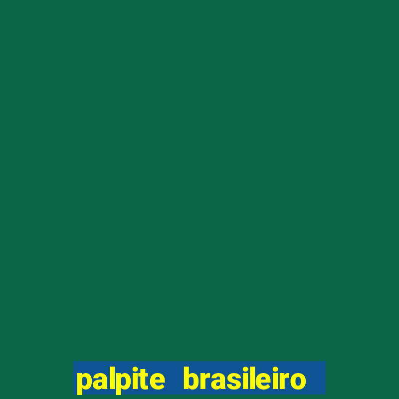 palpite brasileiro serie a