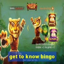 get to know bingo