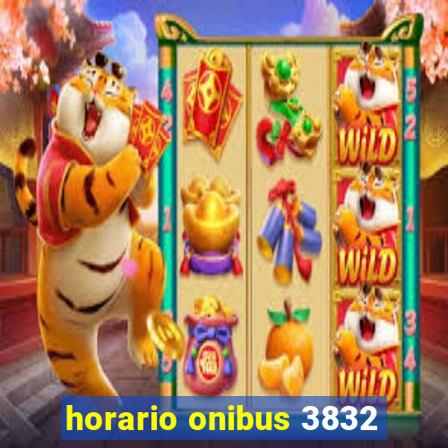 horario onibus 3832