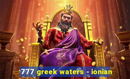 777 greek waters - ionian