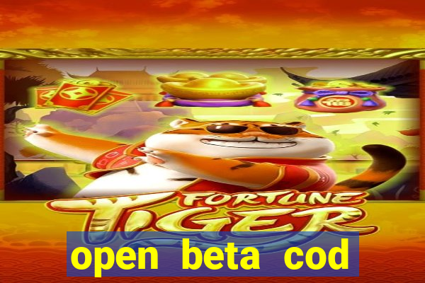 open beta cod black ops 6