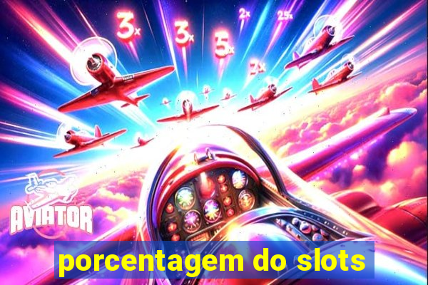 porcentagem do slots