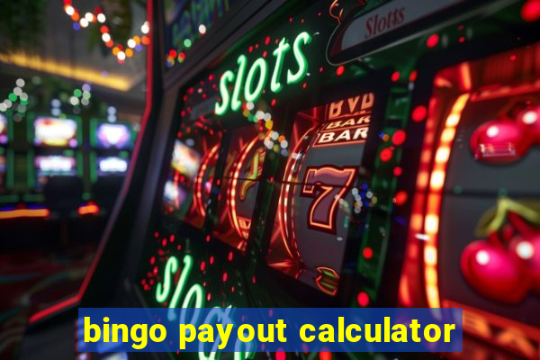 bingo payout calculator