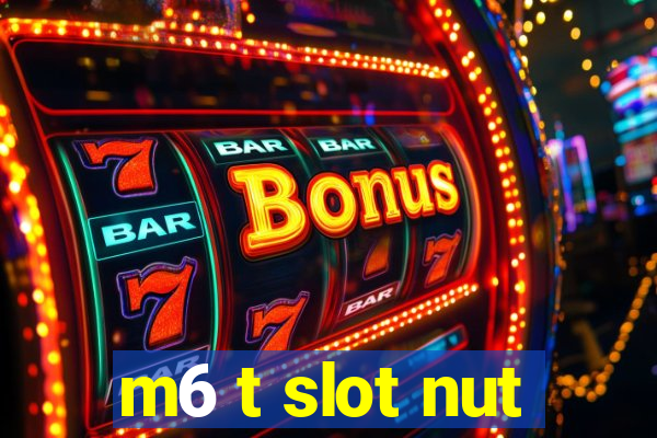 m6 t slot nut