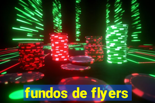 fundos de flyers