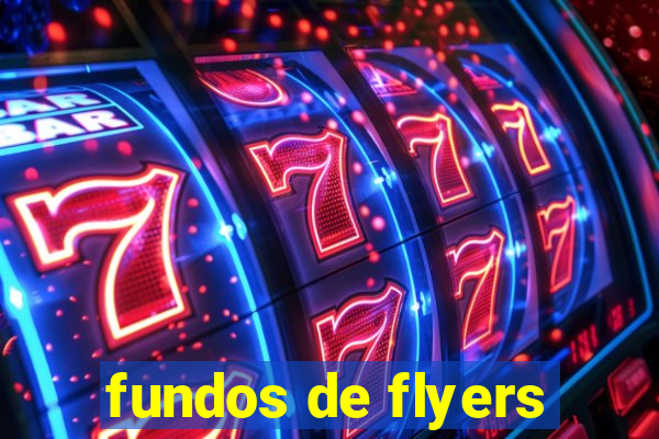 fundos de flyers