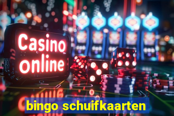 bingo schuifkaarten