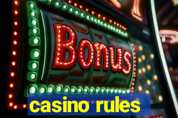 casino rules