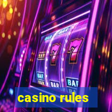 casino rules